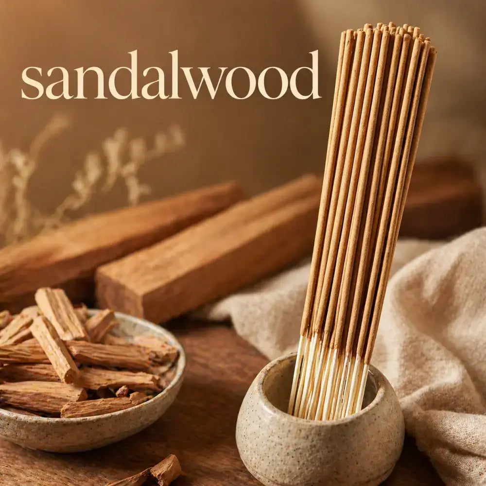 sandalwood Incense Sticks - 24PCS