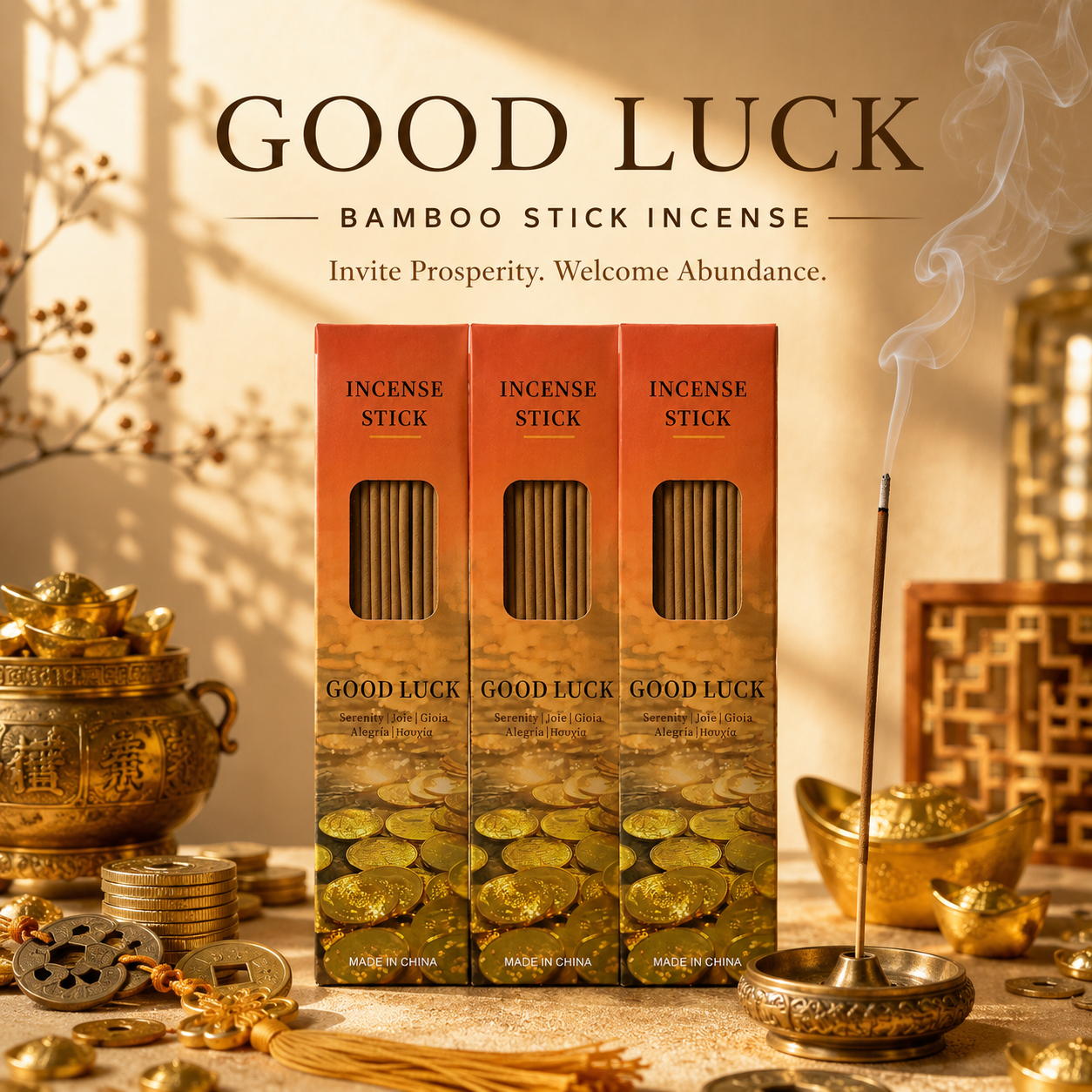 Floral Incense Sticks Collection 50PCS