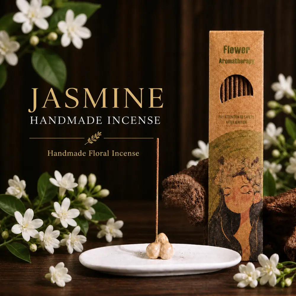 Handmade Floral Incense Sticks - Large / Jasmine