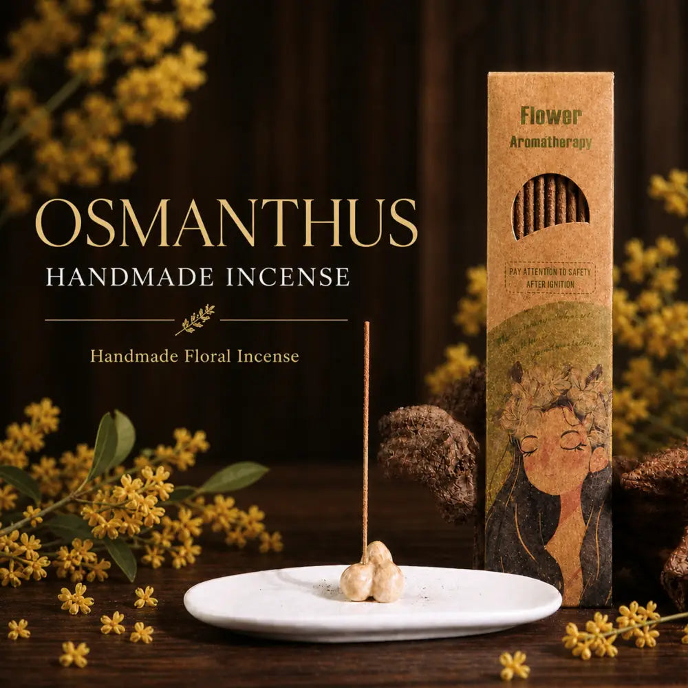 Handmade Floral Incense Sticks - Large / Osmanthus
