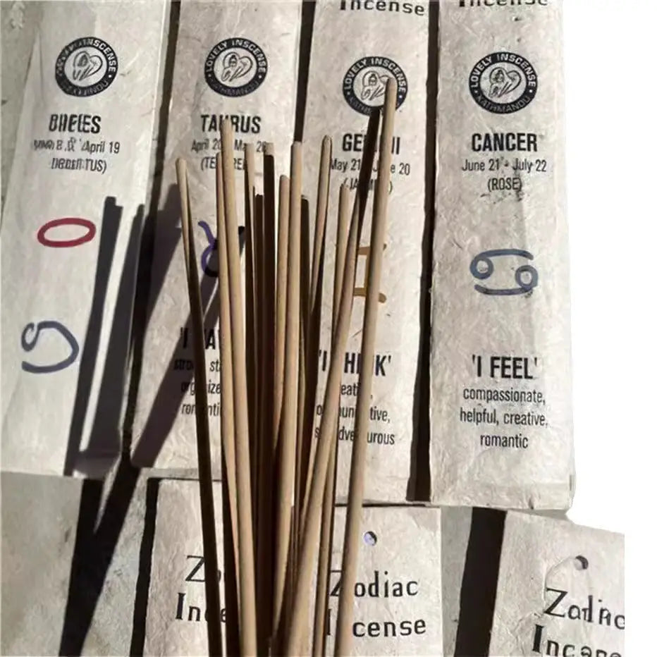 Handmade Zodiac Incense Sticks