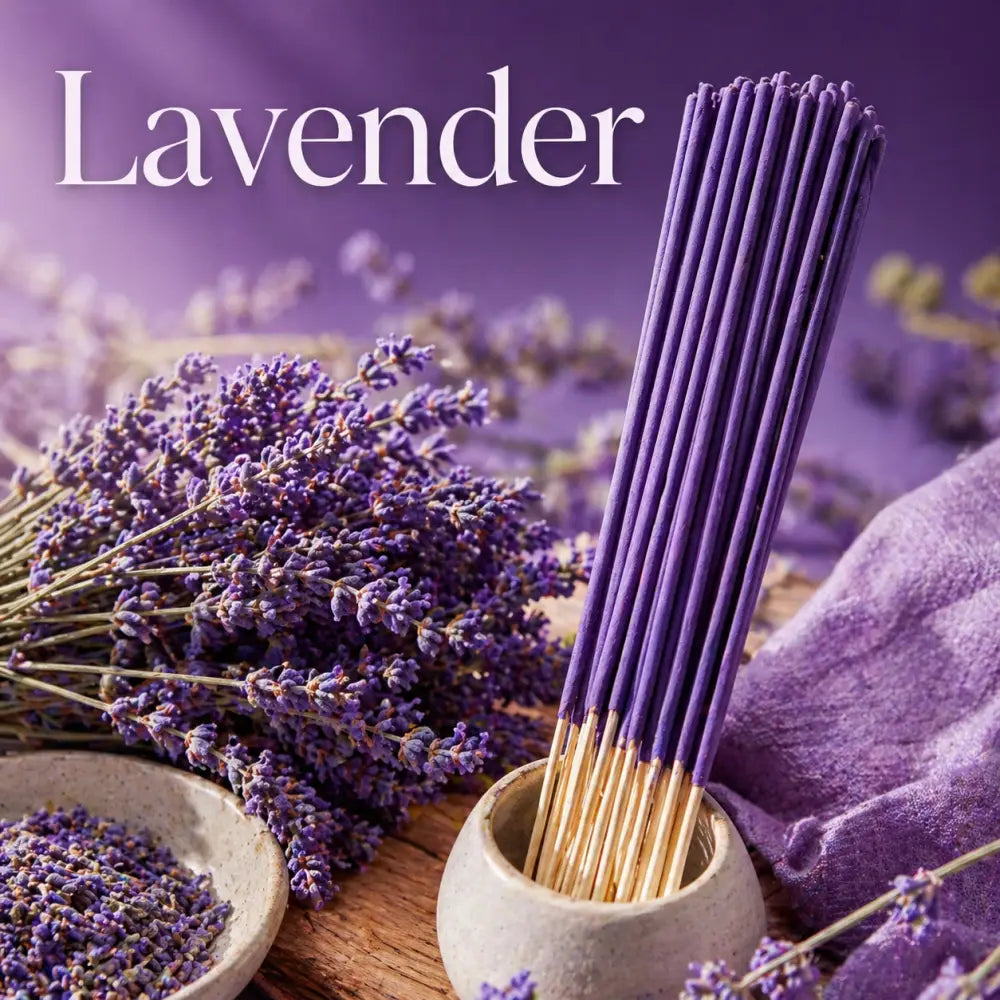 Lavender Incense Sticks - 24PCS
