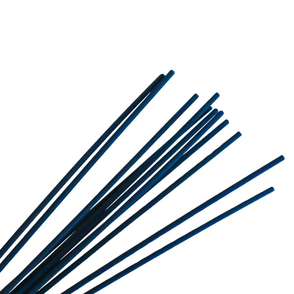 Hand-dipped pear incense sticks close-up showing smooth texture