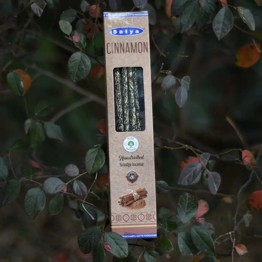 Satya White Sage & Lavender Incense Sticks - Cinnamon